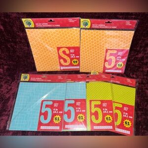 NWT Teaching Tree Bulletin Board Die-Cut Numbers And Letters